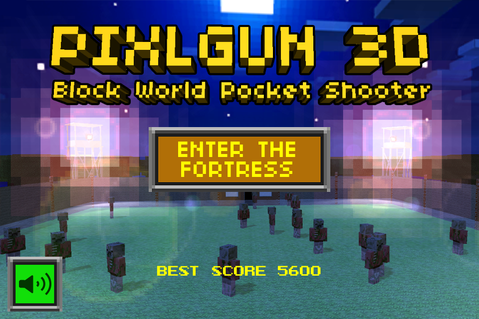 Pixlgun 3D - Block World Pocket Shooter (Minecraft style edition) iPhone
