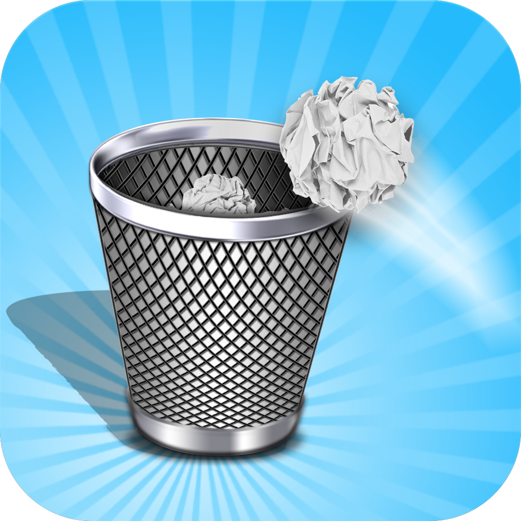 Paper Trash Champ Toss Paper to Bin FREE iPhone & iPad app market